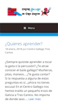 Mobile Screenshot of galiciatrescantos.com